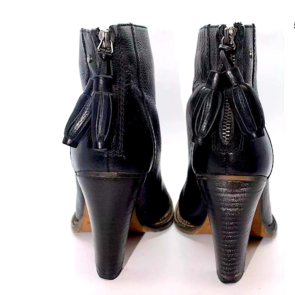 TED BAKER London Encarna Pebbled Leather Boots 7.5 - Picture 5 of 11